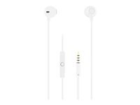 TNB SWEET - Earphones + microphone - White