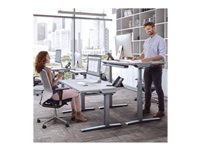 FELLOWES LEVADO - STRUCTURE AJUSTABLE EN HAUTEUR SILVER