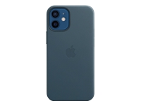 Bild von APPLE iPhone 12 mini Leather Case with MagSafe - Baltic Blue