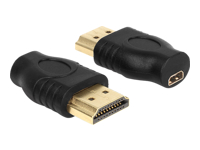 Bild von DELOCK Adapter HDMI-A Stecker > micro HDMI-D Buchse