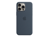Bild von APPLE iPhone 15 Pro Max Silicone Case with MagSafe - Storm Blue