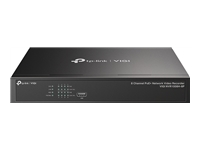 TP-LINK 8 Channel PoE+ Network Video Recorder 10/100 Mbps PoE+ 53W