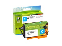 Bild von STATIC Ink cartridge compatible with HP C2P24A 935XL cyan remanufactured 825 pages