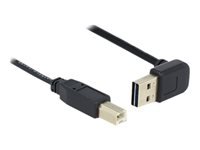Bild von DELOCK Kabel EASY-USB 2.0 Typ-A Stecker gewinkelt oben / unten > USB 2.0 Typ-B Stecker 1 m