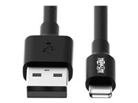 Bild von EATON TRIPPLITE USB-A to Lightning Sync/Charge Cable MFi Certified - Black M/M USB 2.0 3ft. 0,91m
