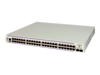 Bild von ALCATEL-LUCENT ENTERPRISE OS6450-P48X Gigabit Ethernet 1RU chassis. 48 PoE 10/100/1000 BaseT 2 fixed SFP+ 1G/10G ports 1 expansion