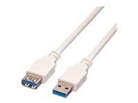 Bild von VALUE USB3.0 Kabel A-A ST/BU 0.8m