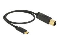 Bild von DELOCK USB 3.1 Gen 2 10 Gbps Kabel Type-C zu Typ-B 0,5 m