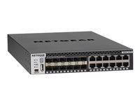 Bild von NETGEAR M4300-12X12F Stackl. mgd.Switch mit 24x10G including 12x10GBASE-T und 12xSFP+  Layer 3 XSM4324S SDN-ready Open Flow 1.3