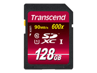 Bild von TRANSCEND Ultimate 128GB SDXC UHS-I Card Class10 90MB/s MLC