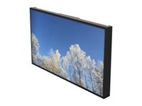HI-ND Wall Casing 75inch Landscape for Samsung LG & Philips Polycarbonate protection Black