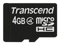 Bild von TRANSCEND 4GB micro SDHC Card Class 4