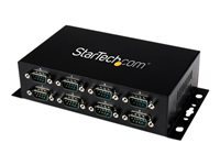 Bild von STARTECH.COM 8 Port USB auf Seriell RS-232 Adapter Hub - DIN-Schienen und Wandmontage fähig - USB zu RS232 DB9 Konverter