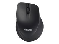 Bild von ASUS Optical Mouse WT425 Wireless 1600dpi 6 butons 65g 104x68x40mm Silent mouse click design for right hand Black