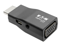 EATON TRIPPLITE Compact HDMI to VGA Adapter Video Converter with Audio M/F