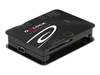 Bild von DELOCK USB 2.0 Card Reader fur CF / SD / Micro SD / MS / xD / M2 Speicherkarten