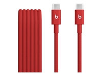 APPLE BEATS USB-C TO USB-C WOVEN CABLE 1.5 M - RAPID RED