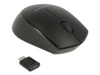 Bild von DELOCK Optische 3-Tasten Mini Maus USB Type-C 2,4 GHz wireless