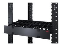 Bild von APC Horizontal Cable Manager 2U x 4 Deep Single Sided with Cover