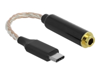 Bild von DELOCK Audio Adapter USB Type-C Stecker zu 4,4mm 5 Pin Klinkenbuchse 12,5cm