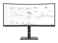 Bild von LENOVO ThinkVision T34w-30 86,36cm 34Zoll WQHD VA 21:9 Monitor HDMI DP TopSeller