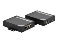 Bild von DIGITUS HDMI Extender CAT5 Cat6 100m Set Sender + Empfänger RS232 Port kaskadierbar inkl. Netzteil