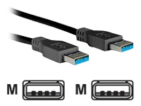 Bild von ROLINE USB 3.0 Kabel Steckertyp A auf A 1,8m