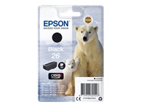 EPSON 26 INK CARTRIDGE BLACK - Musteet, paperit ja väripatruunat - 8715946625546 - 1