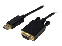 Bild von STARTECH.COM DisplayPort auf VGA Kabel 1,8m (Stecker/Stecker) - DP zu VGA Kabel Adapter - Schwarz