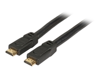 Bild von EFB HighSpeed HDMI Kabel mit Ethernet 4K60Hz A-A St-St 15m schwarz