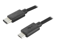 Bild von ASSMANN USB Type-C Anschlusskabel Type-C - mikro B St/St 1,8m High-Speed sw