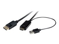 Bild von ROLINE HDMI-Kabel UltraHDTV - DisplayPort ST/ST schwarz 3m