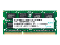 Pamięć SO-DIMM DDR3 APACER 8GB (1x8GB) 1600MHz DDR3L CL11 1,35V 512x8
