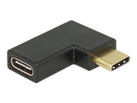 Bild von DELOCK Adapter SuperSpeed USB 10 Gbps USB 3.1 Gen 2 USB Type-C Stecker > Buchse gewinkelt links / rechts
