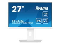 Bild von IIYAMA XUB2792HSU-W6 68,58cm 27Zoll ETE IPS FHD 100Hz 250cd/m2 0,4ms Speakers HDMI DP USB 4x3.2 White FreeSync 15cm Height Adj. Wt