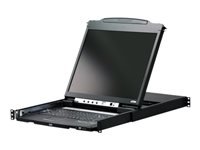 Bild von ATEN CL5800N KVM-Konsole 48cm LCD VGA PS/2-USB Peripheral Port D