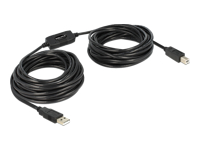 Bild von DELOCK Kabel USB 2.0-A > B Stecker/Stecker aktiv 11 m