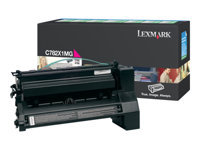 Bild von LEXMARK C782, X782e Toner magenta hohe Kapazität 15.000 Seiten 1er-Pack Rückgabe