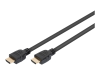 Bild von DIGITUS HDMI Ultra High Speed connection cable type A M/M 1.0m w/Ethernet UHD 8K 60Hz gold