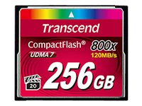 Bild von TRANSCEND Premium CompactFlash 256GB Card R120MB/s VGP 20 MLC
