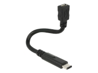 Bild von DELOCK Kabel USB 2.0 micro B Buchse > USB 2.0 Type-C Stecker ShapeCable 15 cm