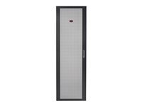 APC NetShelter SV 48U 600mm Wide Perforated Flat Door Black