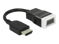 Bild von DELOCK Adapterkabel HDMI-A Stecker > VGA Buchse mit Audio (screwless)