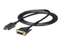 Bild von STARTECH.COM 1,8m DisplayPort auf DVI Kabel - Stecker/Stecker - DP zu DVI Adapter/ Koverter - 1920x1200 / 1080p - Schwarz