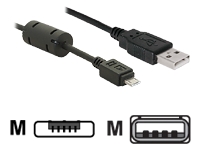 Bild von DELOCK Kabel USB micro-B St/ USB-A St 2m