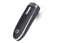 Bild von MANHATTAN Bluetooth-Headset Bluetooth 4.0 + EDR In-Ear Design omnidirektionales Mikrofon integrierte Bedienelemente schwarz