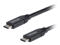 Bild von STARTECH.COM USB-C auf USB-C Kabel mit 5A Power Delivery - St/St - 1m - USB 2.0 - USB-IF zertifiziert - USB Typ C Kabel