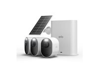 ARLO Ultra 3 Security Camera, 3-cam kit + Solar Panel