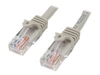 Bild von STARTECH.COM 10m Cat5e Ethernet Netzwerkkabel Snagless mit RJ45 - Cat 5e UTP Kabel - Grau