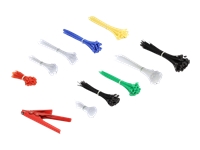 Bild von DELOCK Kabelbinder Sortimentsbox mit Kabelbinderzange 600-teilig farbig